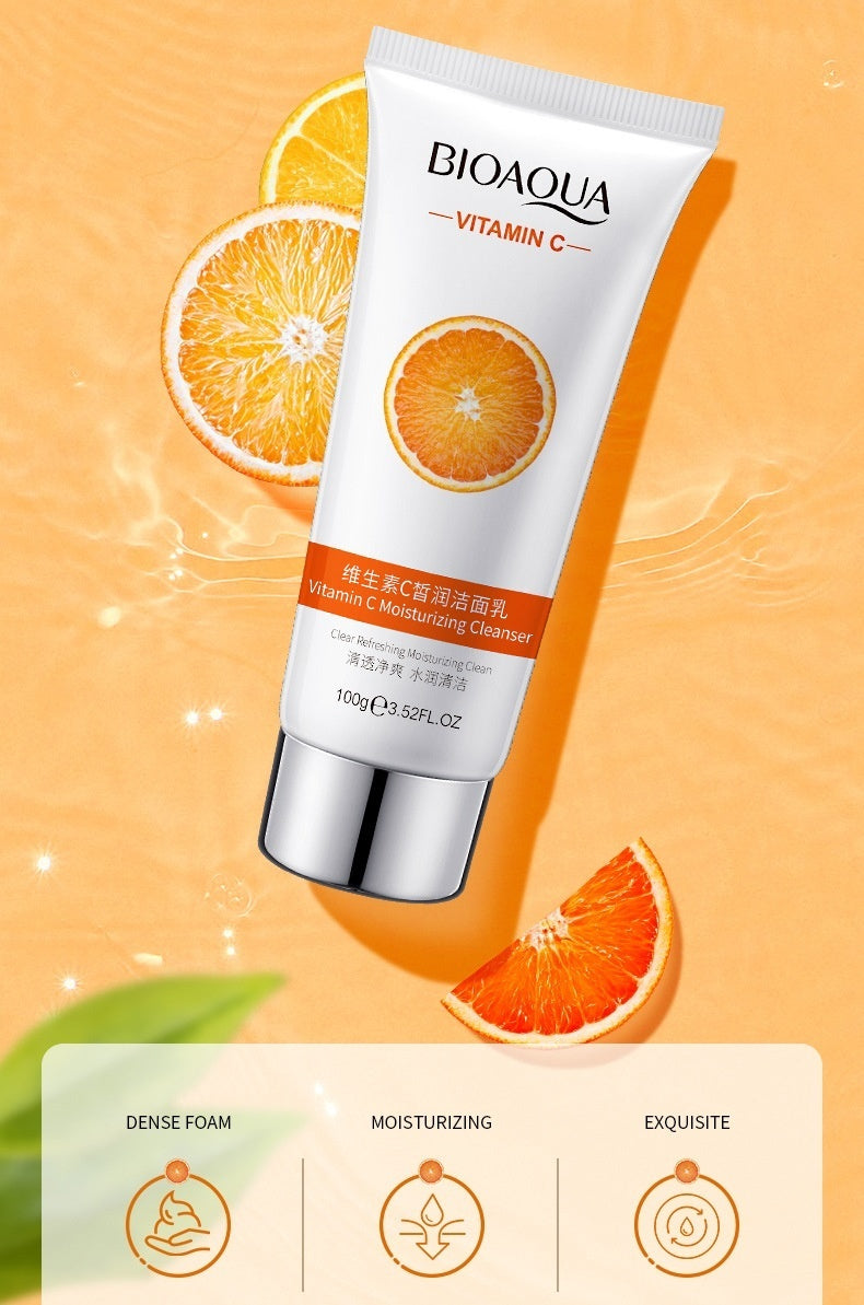 Lait Nettoyant Vitamine C - Nettoyant Visage Éclat