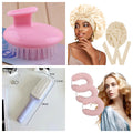 Brosse Shampoing Silicone – Massage Cuir Chevelu