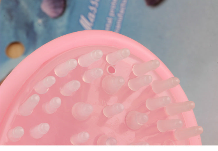 Brosse Shampoing Silicone – Massage Cuir Chevelu