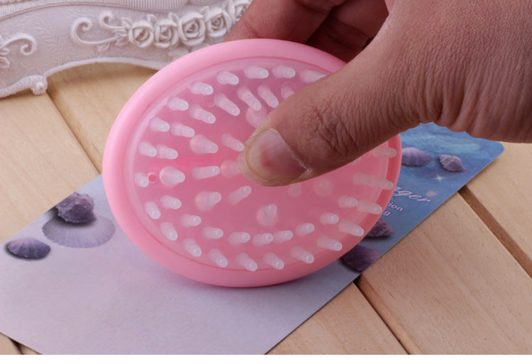 Brosse Shampoing Silicone – Massage Cuir Chevelu