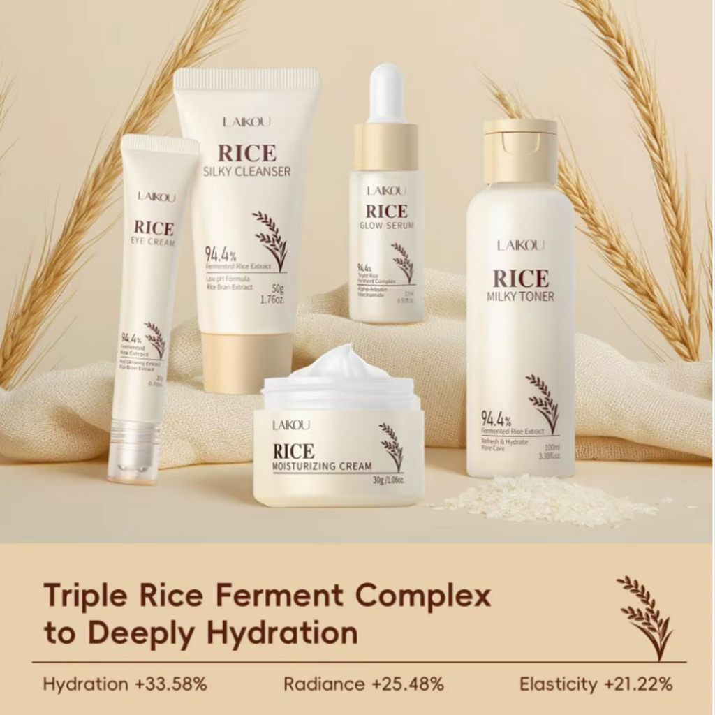 Coffret Visage Riz & Soin – Glow Ritual