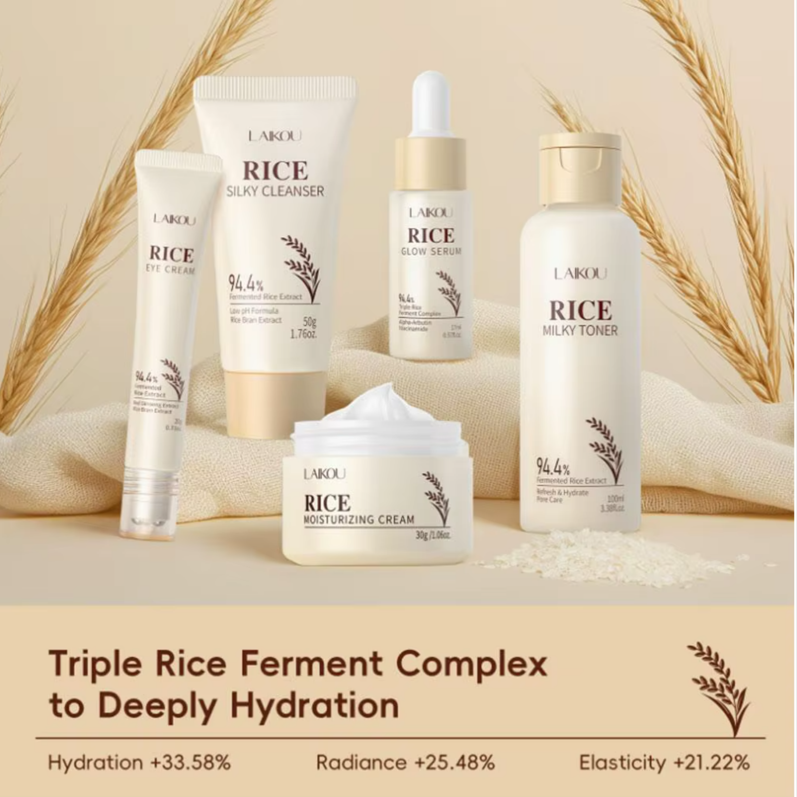 Coffret Visage Riz & Soin – Glow Ritual