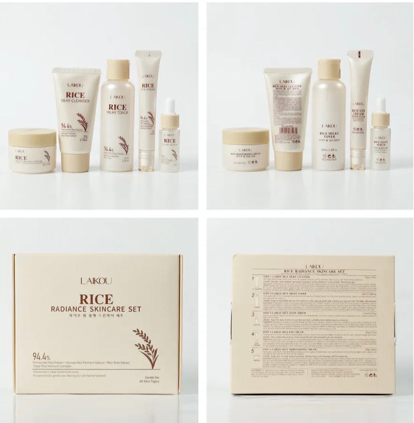 Coffret Visage Riz & Soin – Glow Ritual