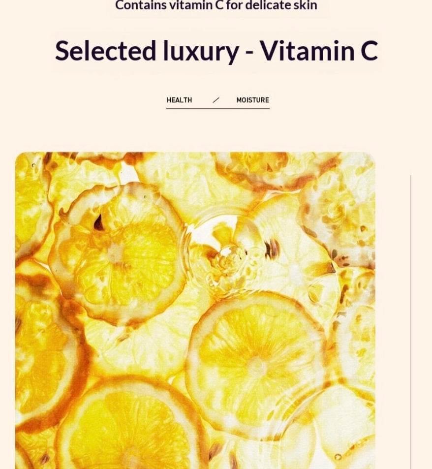 Lait Nettoyant Vitamine C - Nettoyant Visage Éclat