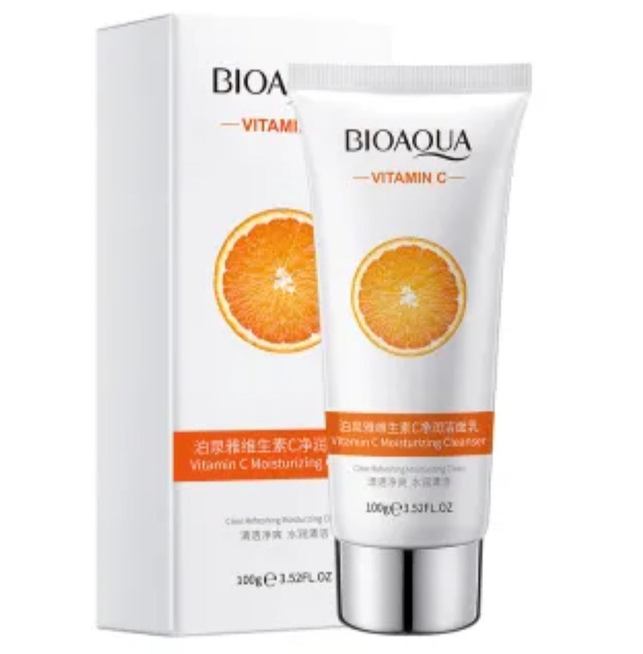 Lait Nettoyant Vitamine C - Nettoyant Visage Éclat