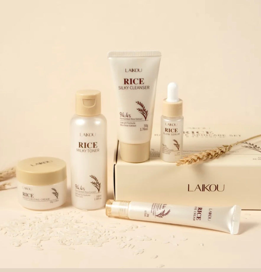 Coffret Visage Riz & Soin – Glow Ritual