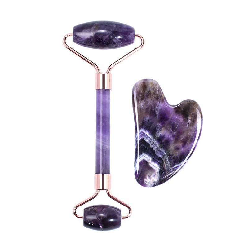 Roller Massage Pierre Naturelle | Écrin de Luxe ✨